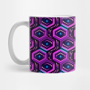 Neo Circuitry Pattern Mug